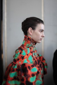 Backstage at Ellery RTW Fall 2017
