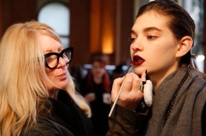 Backstage at Giambattista Valli RTW Fall 2017