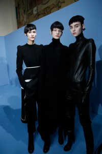 Backstage at Haider Ackermann RTW Fall 2017
