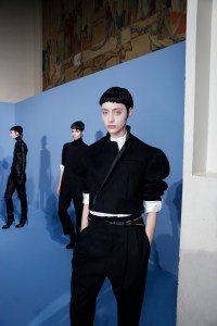 Backstage at Haider Ackermann RTW Fall 2017