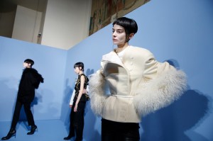 Backstage at Haider Ackermann RTW Fall 2017