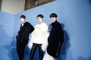 Backstage at Haider Ackermann RTW Fall 2017