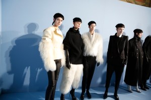 Backstage at Haider Ackermann RTW Fall 2017