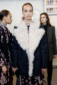 Backstage at Isabel Marant RTW Fall 2017