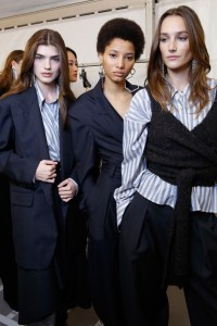 Backstage at Isabel Marant RTW Fall 2017