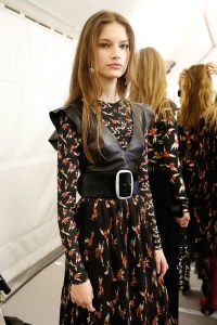 Backstage at Isabel Marant RTW Fall 2017