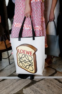 Backstage at Loewe RTW Fall 2017