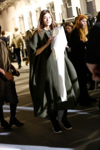 Backstage at Rick Owens RTW Falll 2017