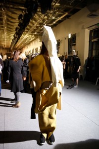 Backstage at Rick Owens RTW Falll 2017