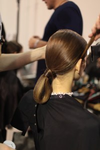 Backstage at Rochas RTW Fall 2017