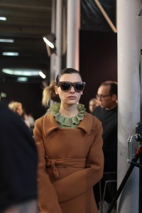 Backstage at Rochas RTW Fall 2017
