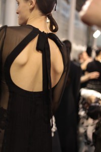 Backstage at Rochas RTW Fall 2017