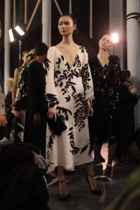 Backstage at Rochas RTW Fall 2017