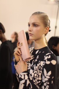 Backstage at Rochas RTW Fall 2017