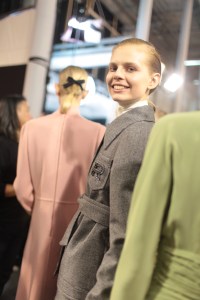 Backstage at Rochas RTW Fall 2017