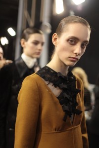 Backstage at Rochas RTW Fall 2017