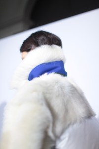 Backstage at Sacai RTW Fall 2017