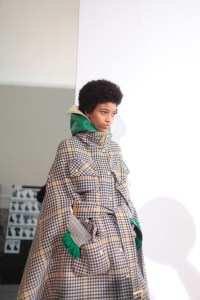 Backstage at Sacai RTW Fall 2017