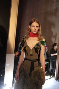 Backstage at Sonia Rykiel RTW Fall 2017