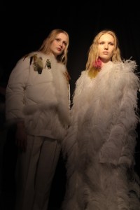 Backstage at Sonia Rykiel RTW Fall 2017