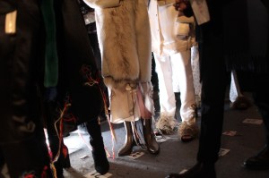 Backstage at Sonia Rykiel RTW Fall 2017
