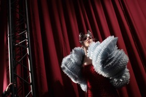 Backstage at Undercover RTW Fall 2017