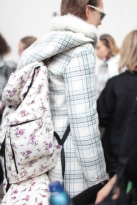 Backstage at Moncler Gamme Rouge RTW Fall 2017
