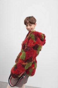 Backstage at Moncler Gamme Rouge RTW Fall 2017