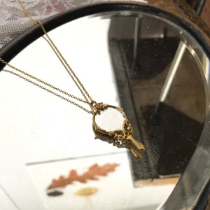 "Beauty and the Beast" jewelry  by Alex Monroe.