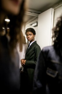 Backstage at A.P.C RTW Fall 2017