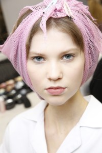 Backstage at Dior RTW Fall 2017