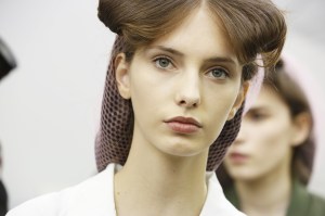 Backstage at Dior RTW Fall 2017