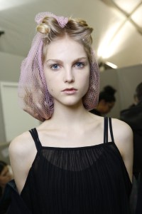 Backstage at Dior RTW Fall 2017