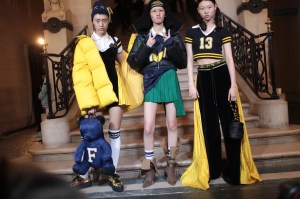 Backstage at Fenty Puma by Rihanna RTW Fall 2017