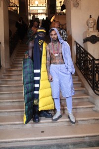 Backstage at Fenty Puma by Rihanna RTW Fall 2017