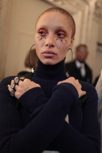 Backstage at Fenty Puma by Rihanna RTW Fall 2017