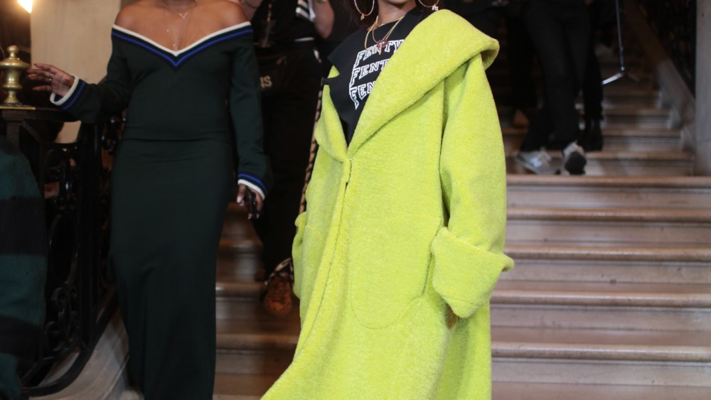 Backstage at Fenty Puma by Rihanna RTW Fall 2017