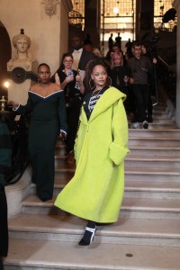 Backstage at Fenty Puma by Rihanna RTW Fall 2017