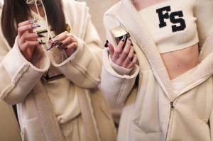 Backstage at Fenty Puma by Rihanna RTW Fall 2017