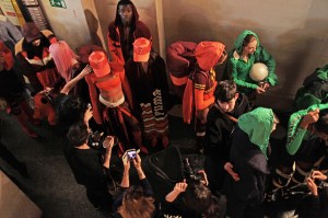 Backstage at Fenty Puma by Rihanna RTW Fall 2017