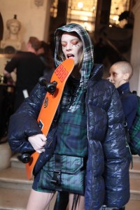 Backstage at Fenty Puma by Rihanna RTW Fall 2017