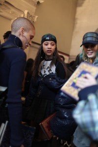 Backstage at Fenty Puma by Rihanna RTW Fall 2017