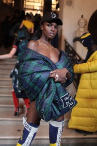 Backstage at Fenty Puma by Rihanna RTW Fall 2017