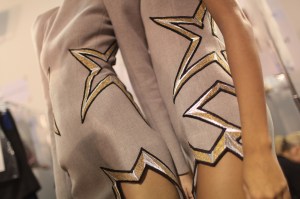 Backstage at Mugler RTW Fall 2017
