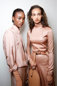 Backstage at Nina Ricci RTW Fall 2017