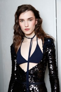 Backstage at Nina Ricci RTW Fall 2017