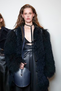 Backstage at Nina Ricci RTW Fall 2017