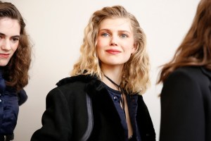 Backstage at Nina Ricci RTW Fall 2017