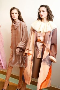 Backstage at Nina Ricci RTW Fall 2017