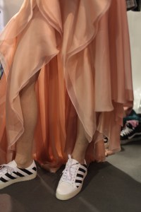 Backstage at Off White RTW Fall 2017